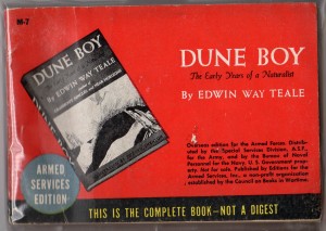 Edwin Way Teale, Dune Boy, Armed Services Edition (Council on Books in Wartime, 1944), accessed amazon.com