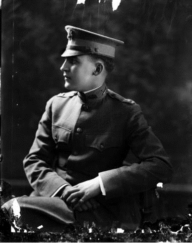 Captain Paul V. McNutt during his years of service in World War I. Image courtesy of Indiana Historical Society. 