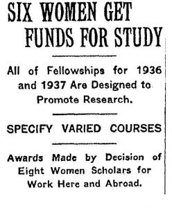 New York Times, February 16, 1936, N6, ProQuest Historical New York Times