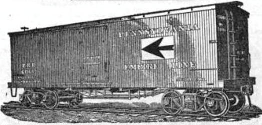 Empire Line “fast freight” boxcar 