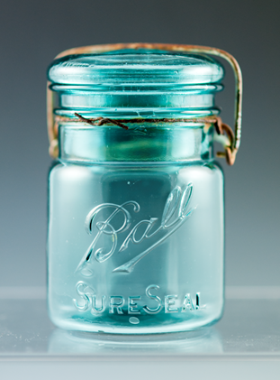 Fruit jar made by Ball Brothers Manufacturing Company, 1910-1920